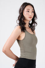 Load image into Gallery viewer, Hold Tight Padded Tank - Olive