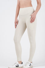 Load image into Gallery viewer, Rib Flex Pocket Pants - Oat