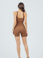 Load image into Gallery viewer, Rib Shortysuit - Espresso