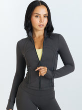 Load image into Gallery viewer, Contour Full Zip Jacket - Smoke