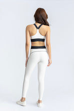 Load image into Gallery viewer, Aces Bra and Leggings Contrast Set - Oat Contrast