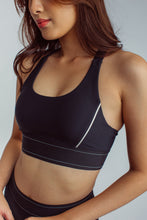 Load image into Gallery viewer, Aces Contrast Bra - Black
