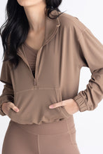 Load image into Gallery viewer, Half Zip Pullover - Chestnut