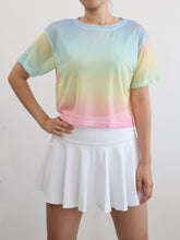 Load image into Gallery viewer, Mesh Tee - Mallow