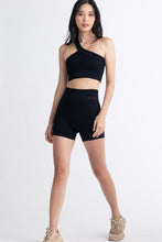 Load image into Gallery viewer, Cross Rib Bra Set - Onyx