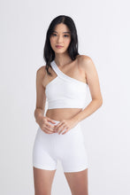 Load image into Gallery viewer, Cross Bra Rib Set - Blanc