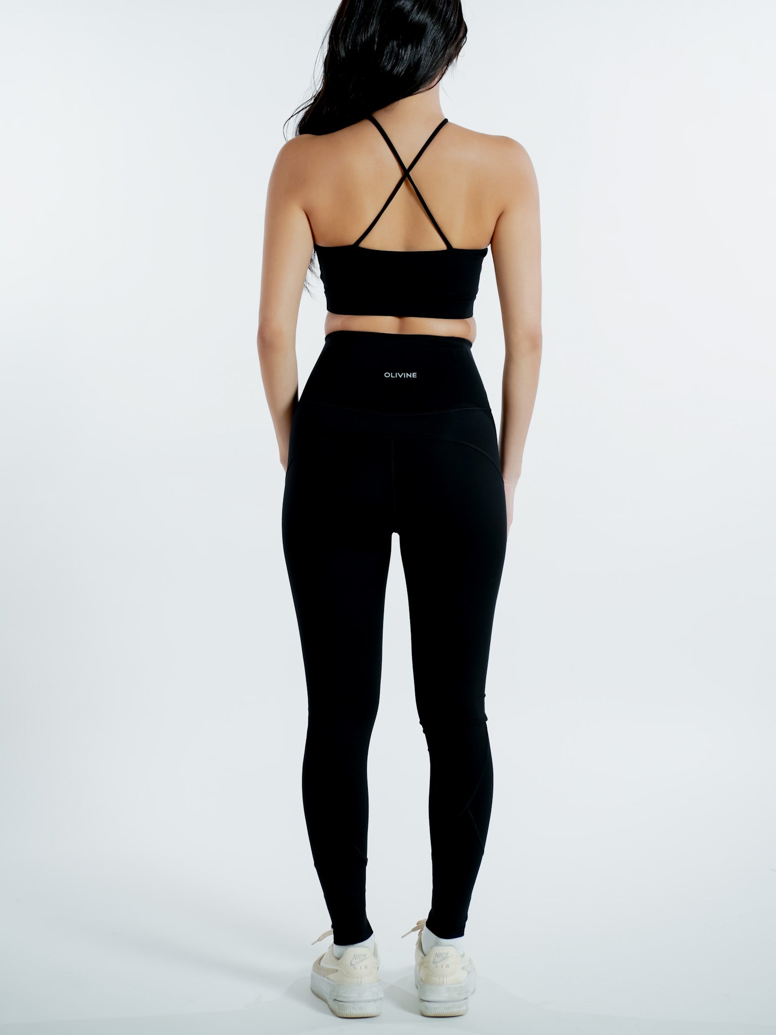 Perform High Rise Leggings -Onyx
