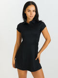 Court Polo Dress - Onyx