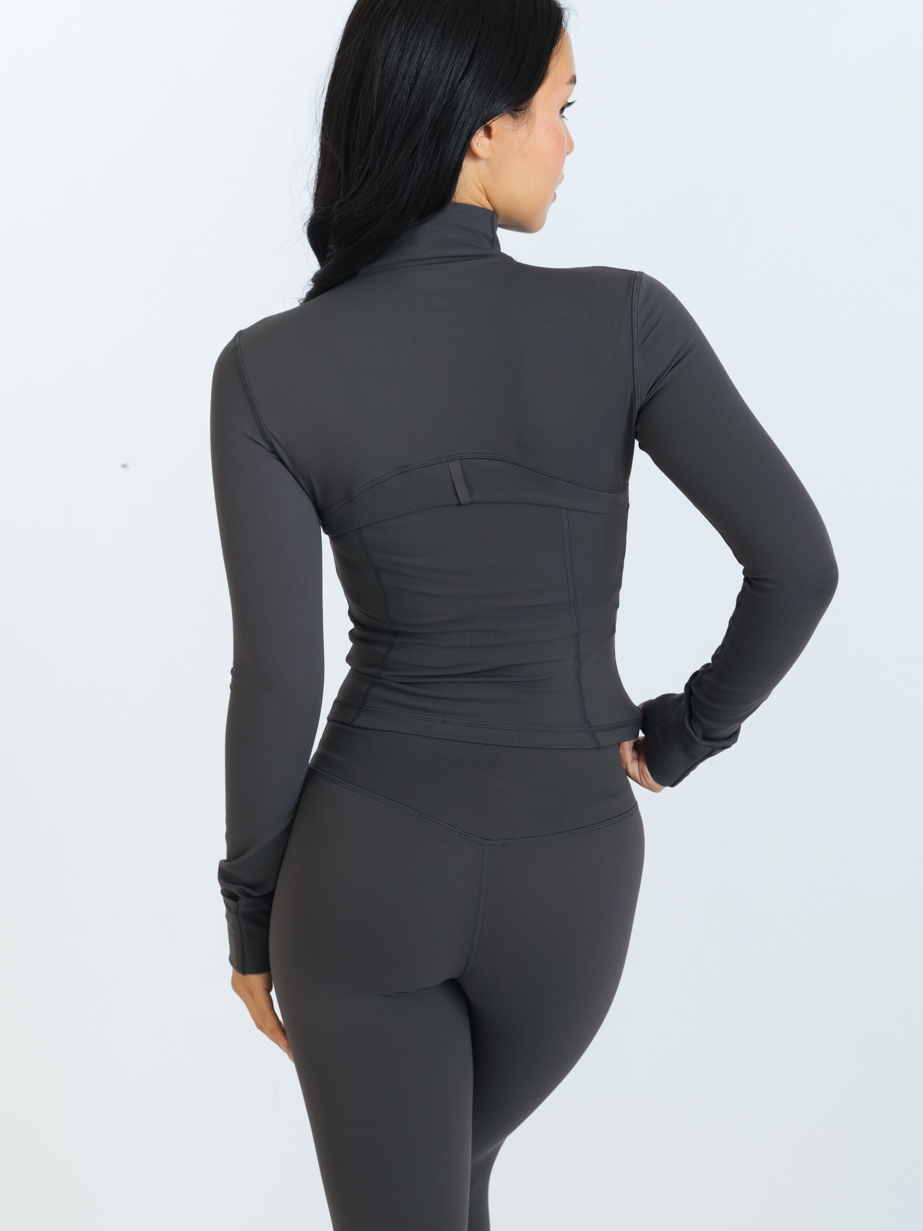 Contour Full Zip Jacket - Smoke