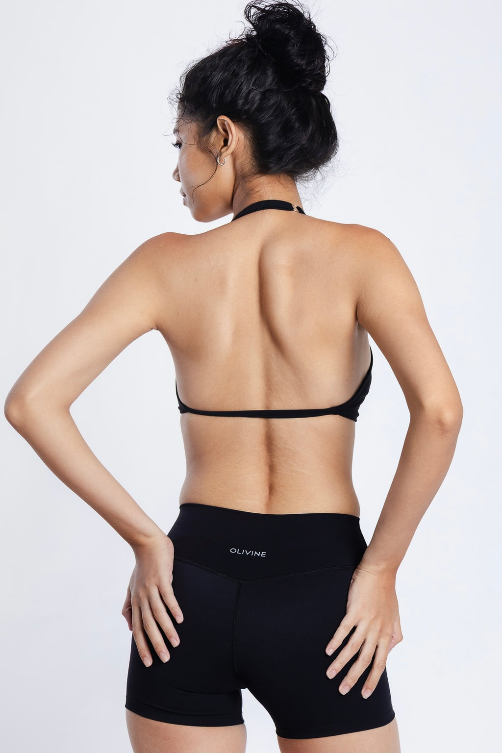 Bare Halter Bra - Onyx
