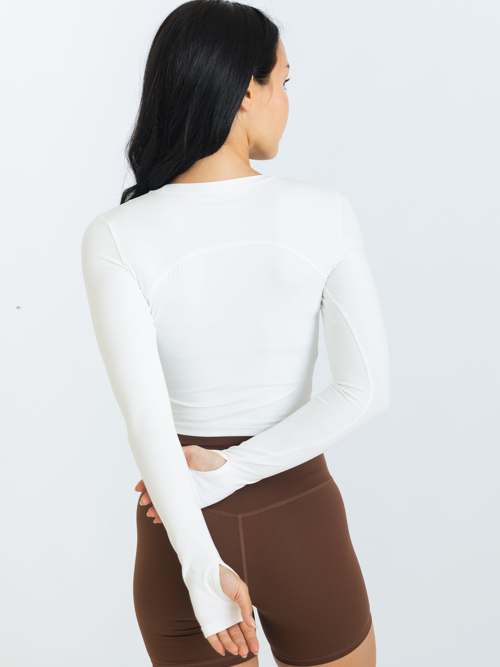 All Day Contour Long Sleeve - Blanc