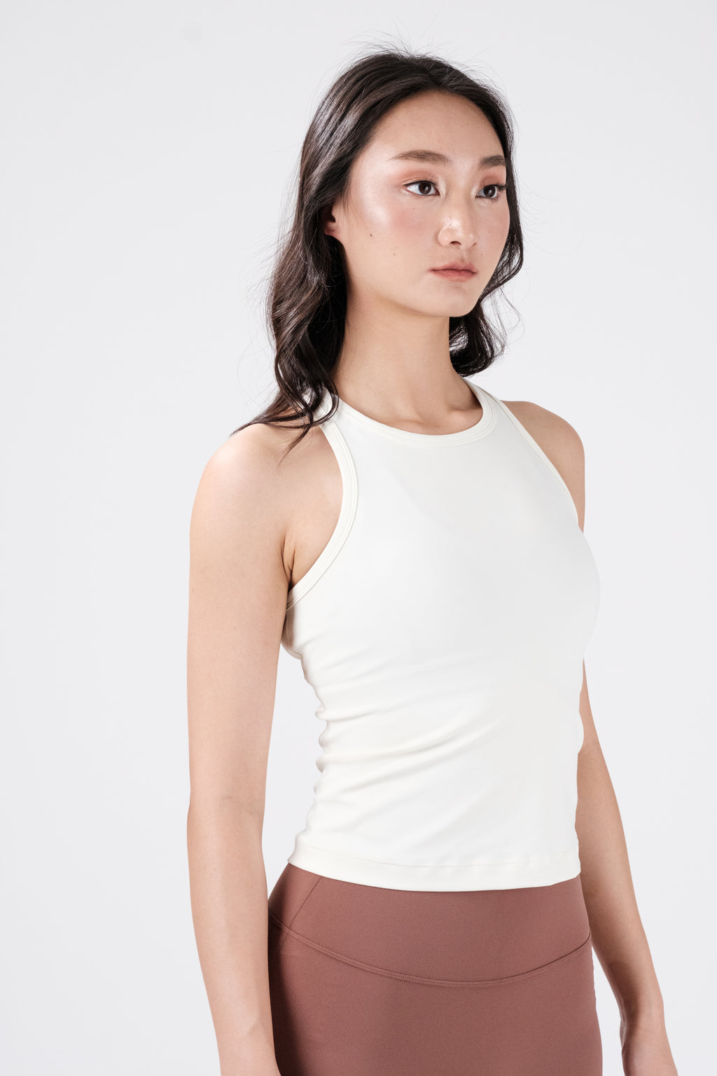 Everyday Racerback Tank - Ivory