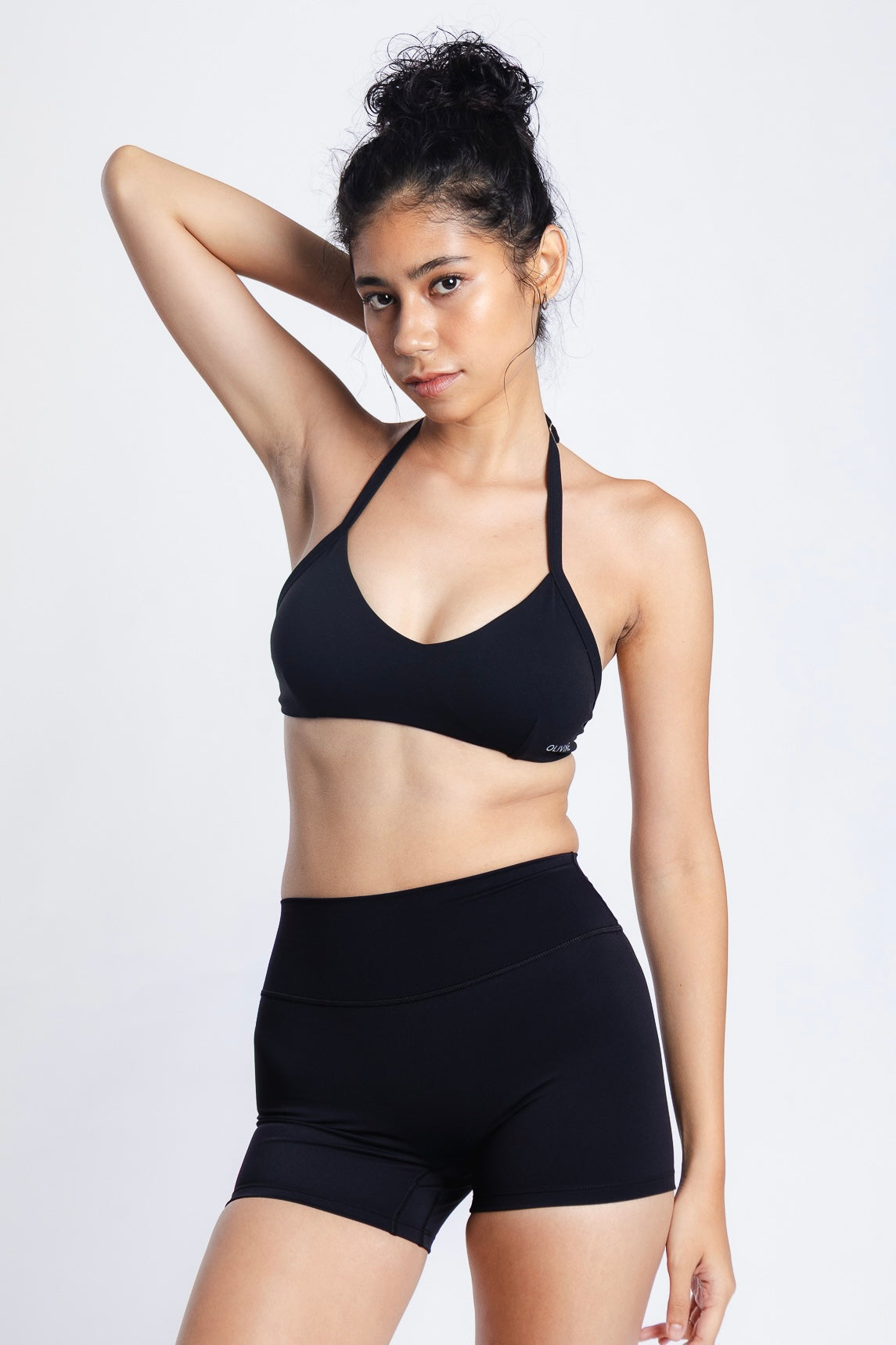 Bare Halter Bra - Onyx
