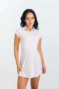 Court Polo Dress - Blush