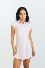Load image into Gallery viewer, Court Polo Dress - Blush
