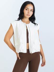 Off Duty Vest - Blanc