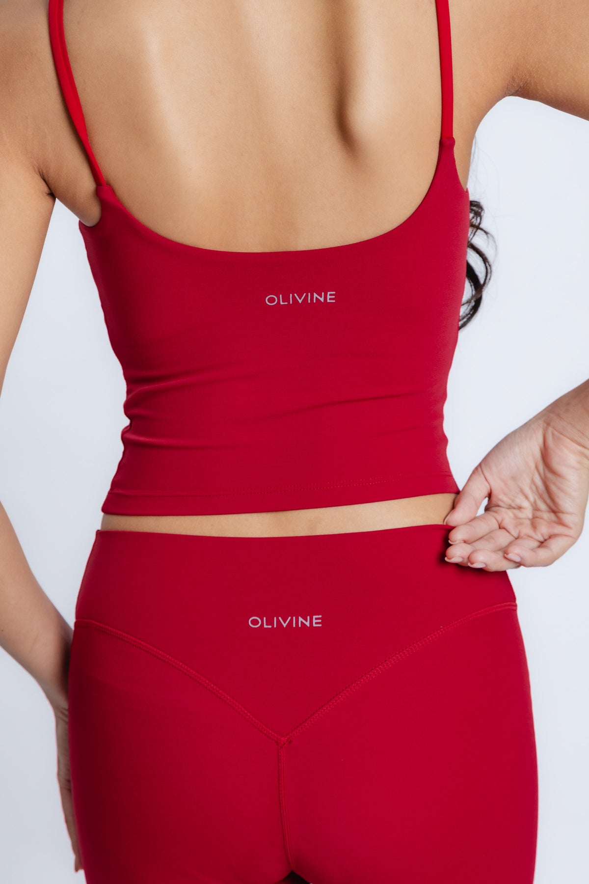 SoftForm Cami Shelf Bra - Ruby Red