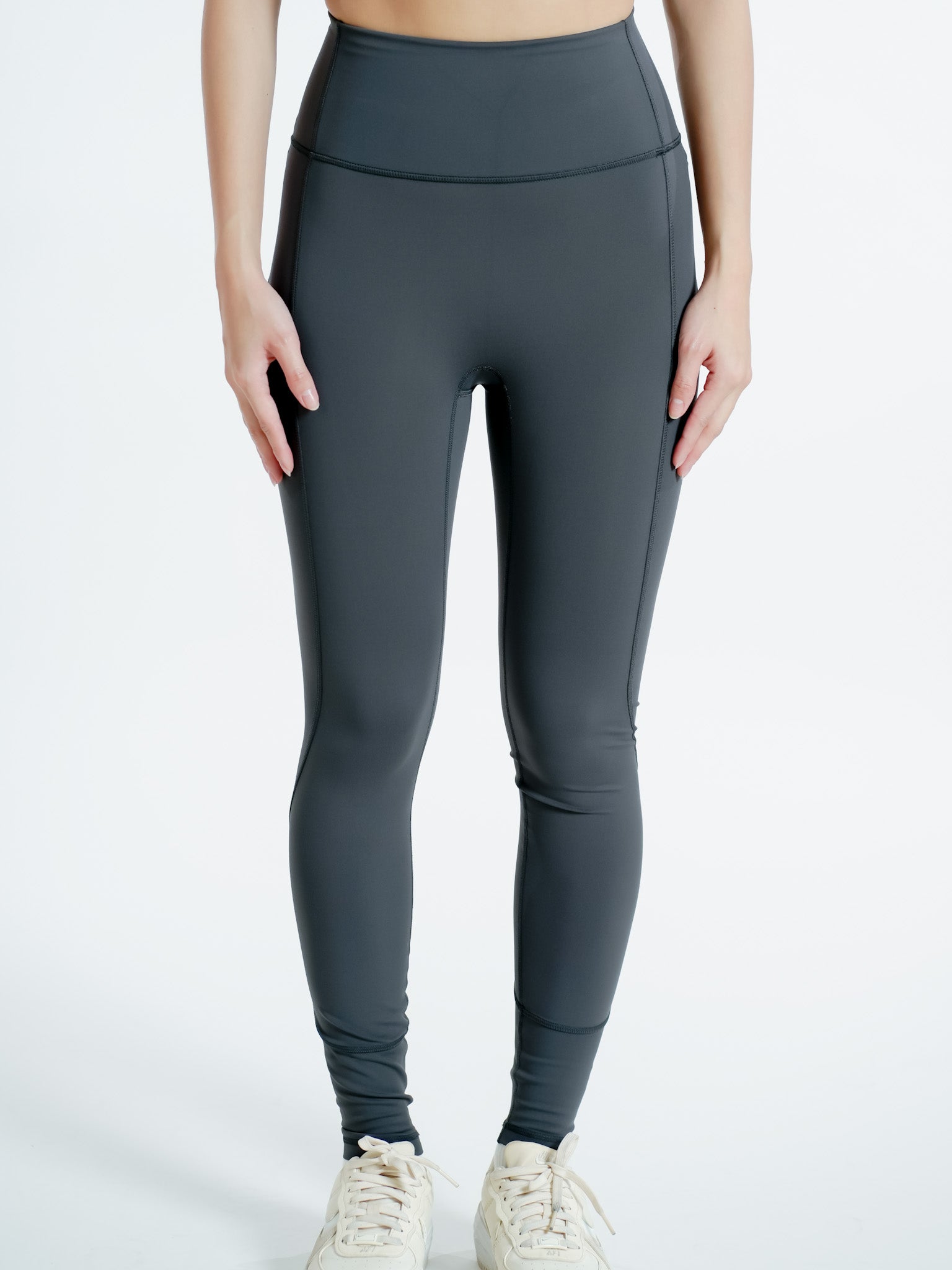 Perform High Rise Leggings - Graphite