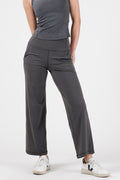 Vibe Wide Leg Pants - Ash