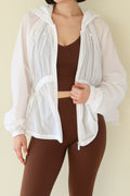 All Weather Light Jacket - Blanc