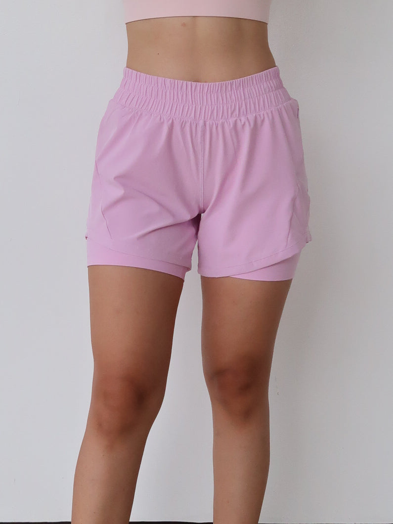 Tempo Running Shorts - Berry