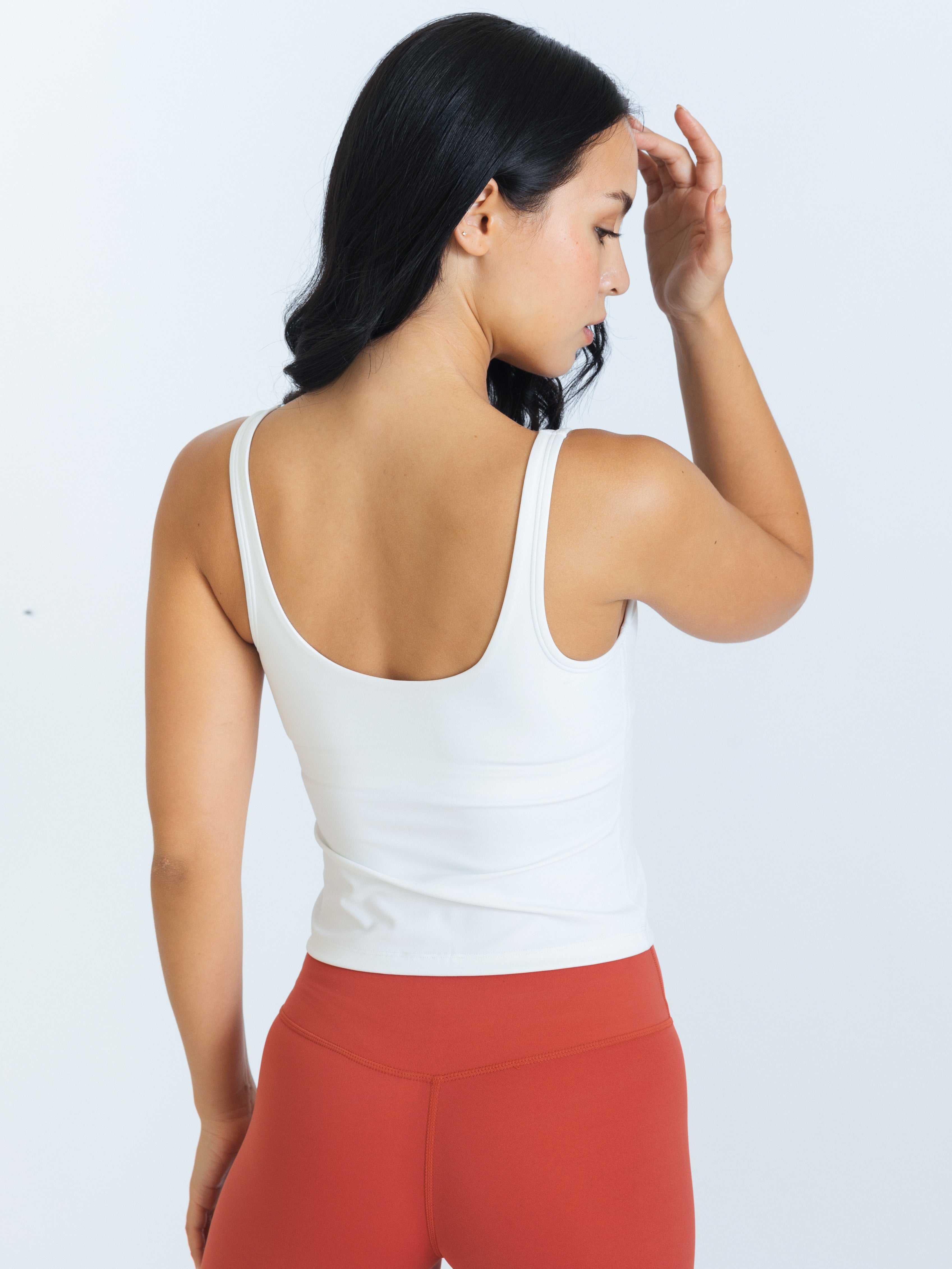 Motion Sports Top (Long) - Blanc