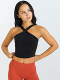 Muse Halter Bra - Onyx
