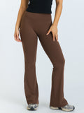Groovy Flare Leggings - Espresso