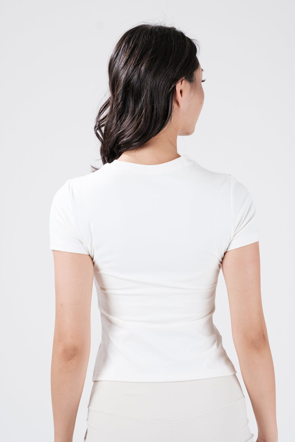 All Day Sculpt Tee - Blanc