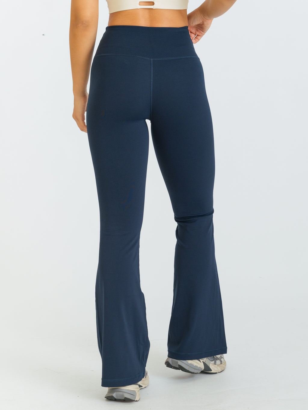 Groovy Flare Leggings - Navy