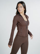 Load image into Gallery viewer, Contour Full Zip Jacket - Espresso
