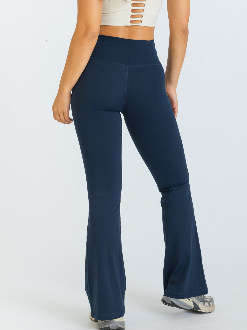Groovy Flare Leggings - Navy