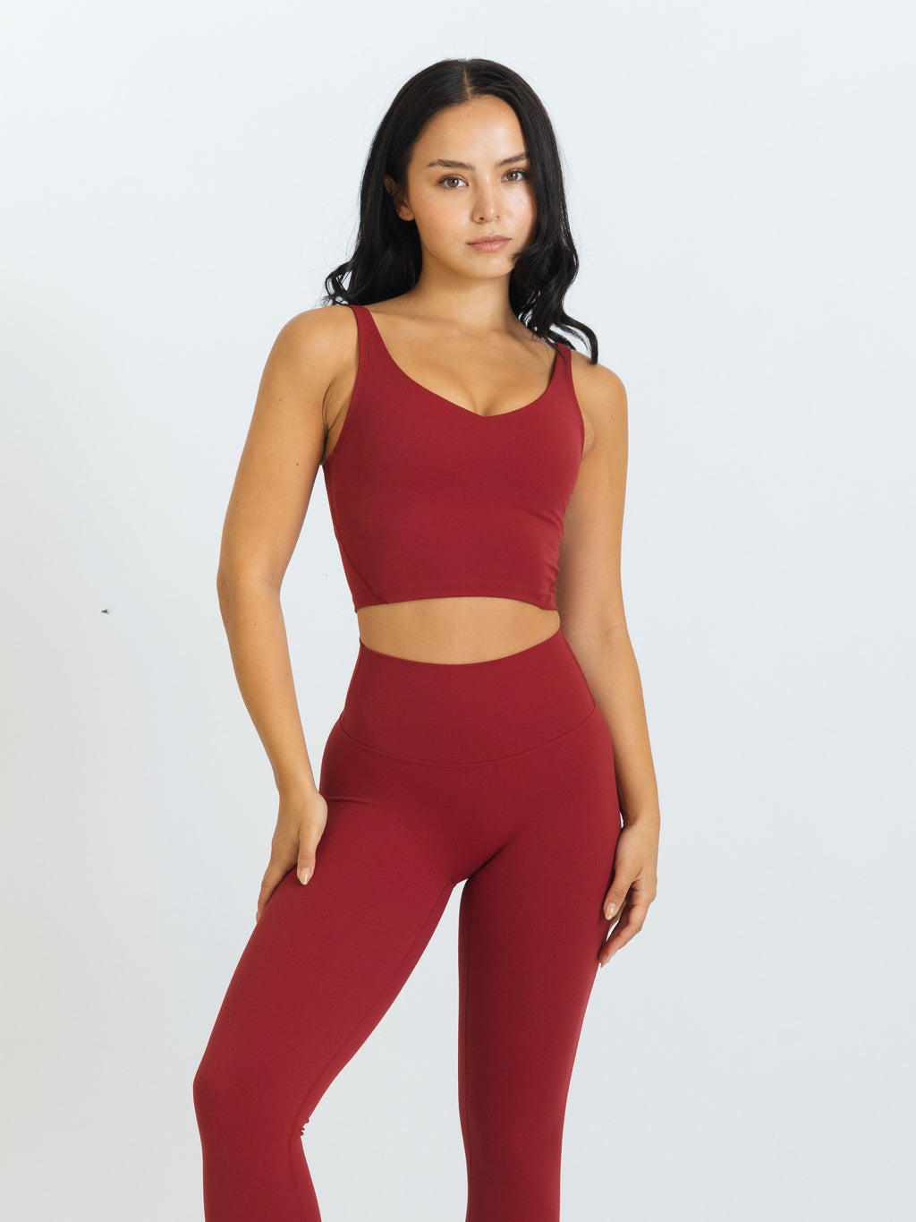 Motion Sports Top - Cherry