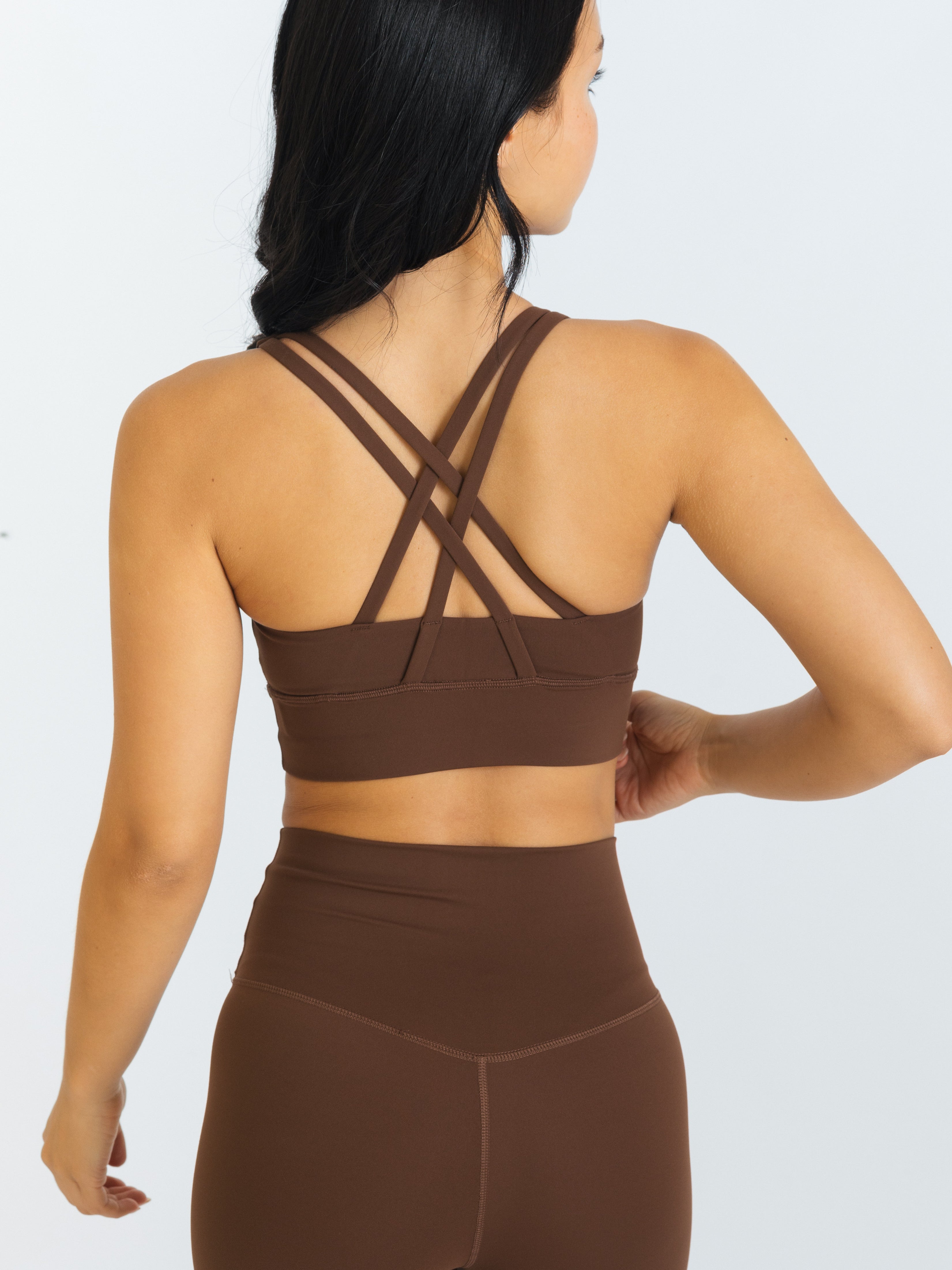 Motion Energy Bra - Espresso
