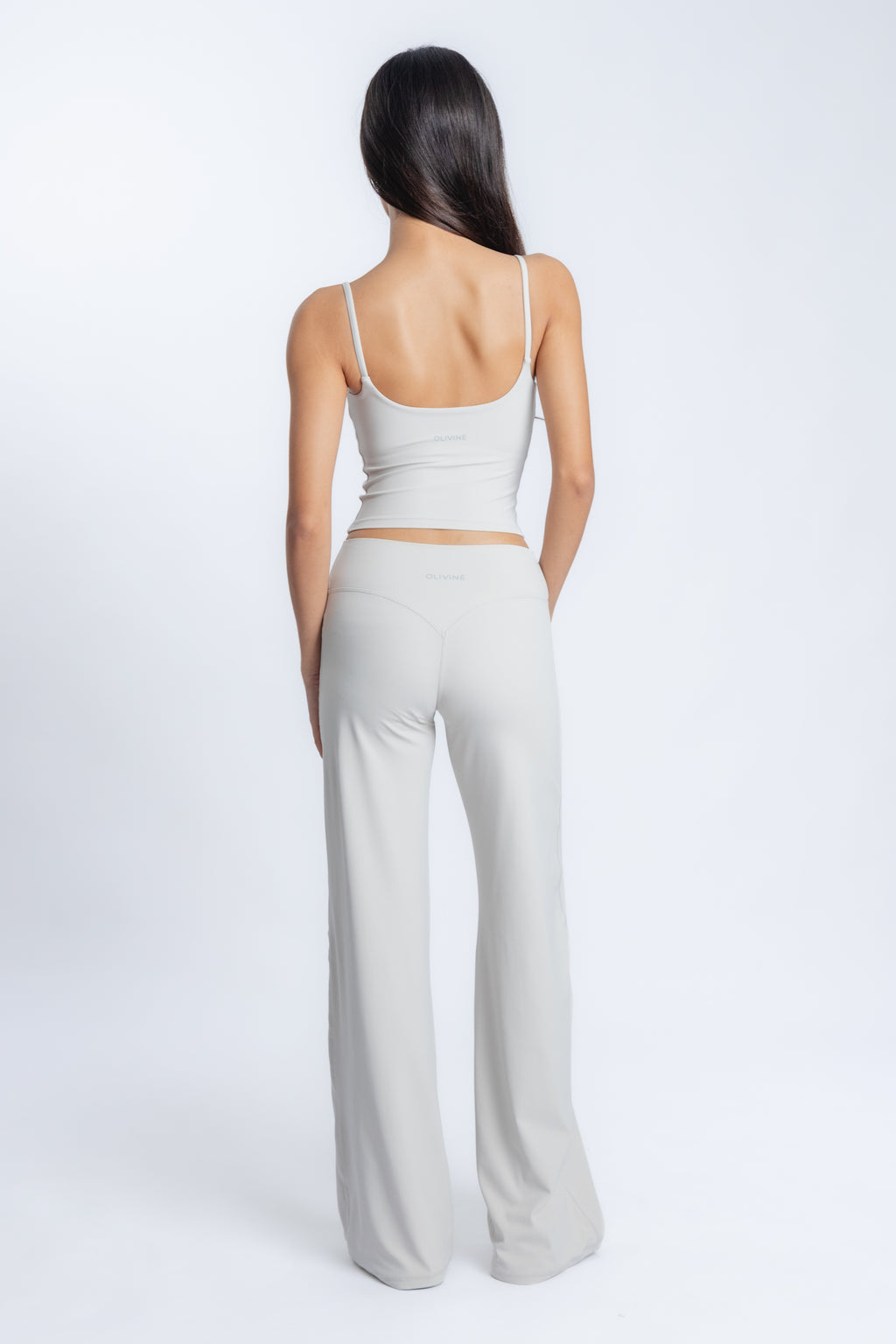 SoftForm Straight Leg Pants - Oyster