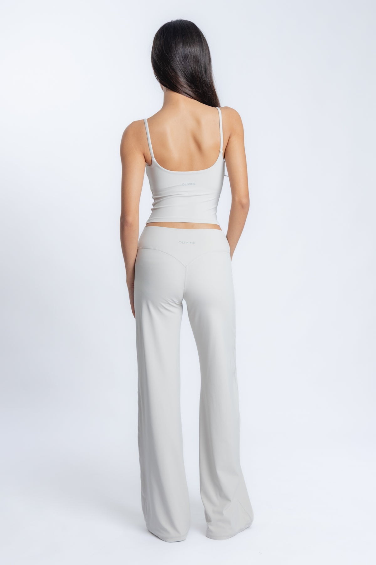 SoftForm Straight Leg Pants - Oyster