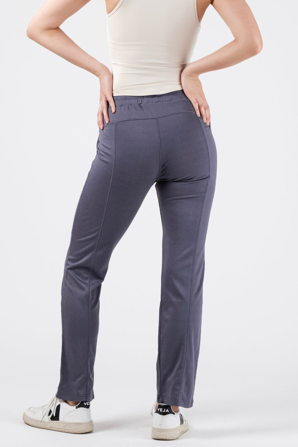 On the Go Garter Pants - Mineral