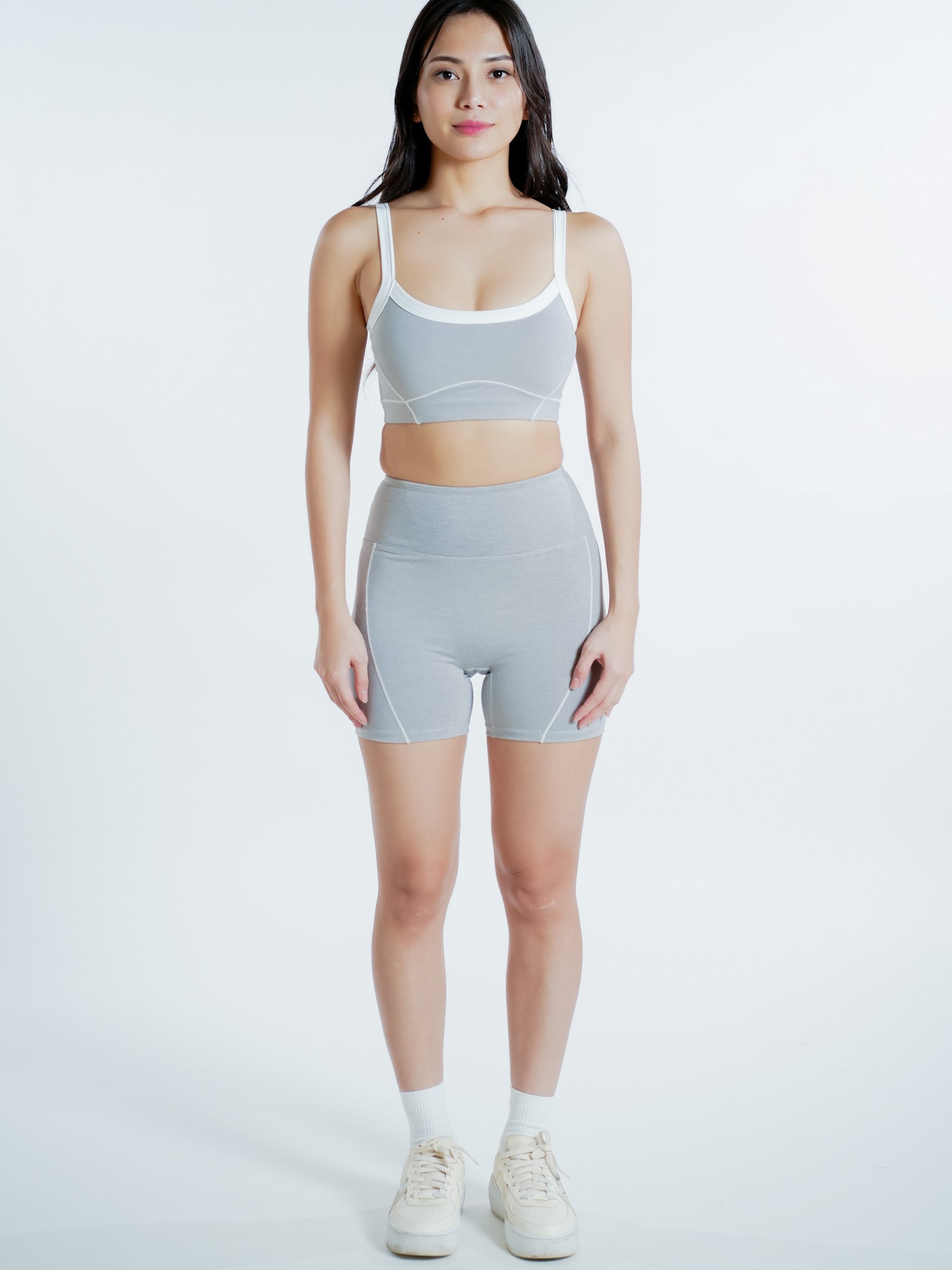 Line Up Cami Bra - Heather Grey