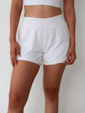 Tempo Running Shorts - Blanc