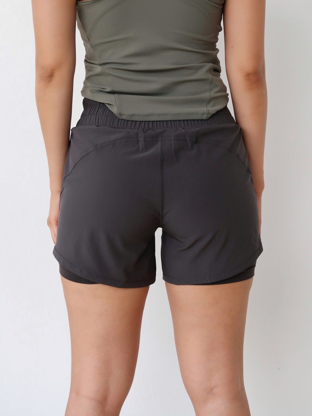 Tempo Running Shorts - Ash