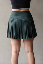 Load image into Gallery viewer, Aces Pleated Skort - Basil

