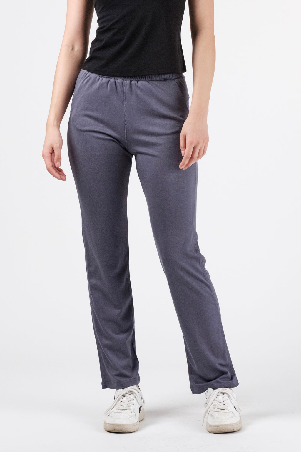 On the Go Garter Pants - Mineral