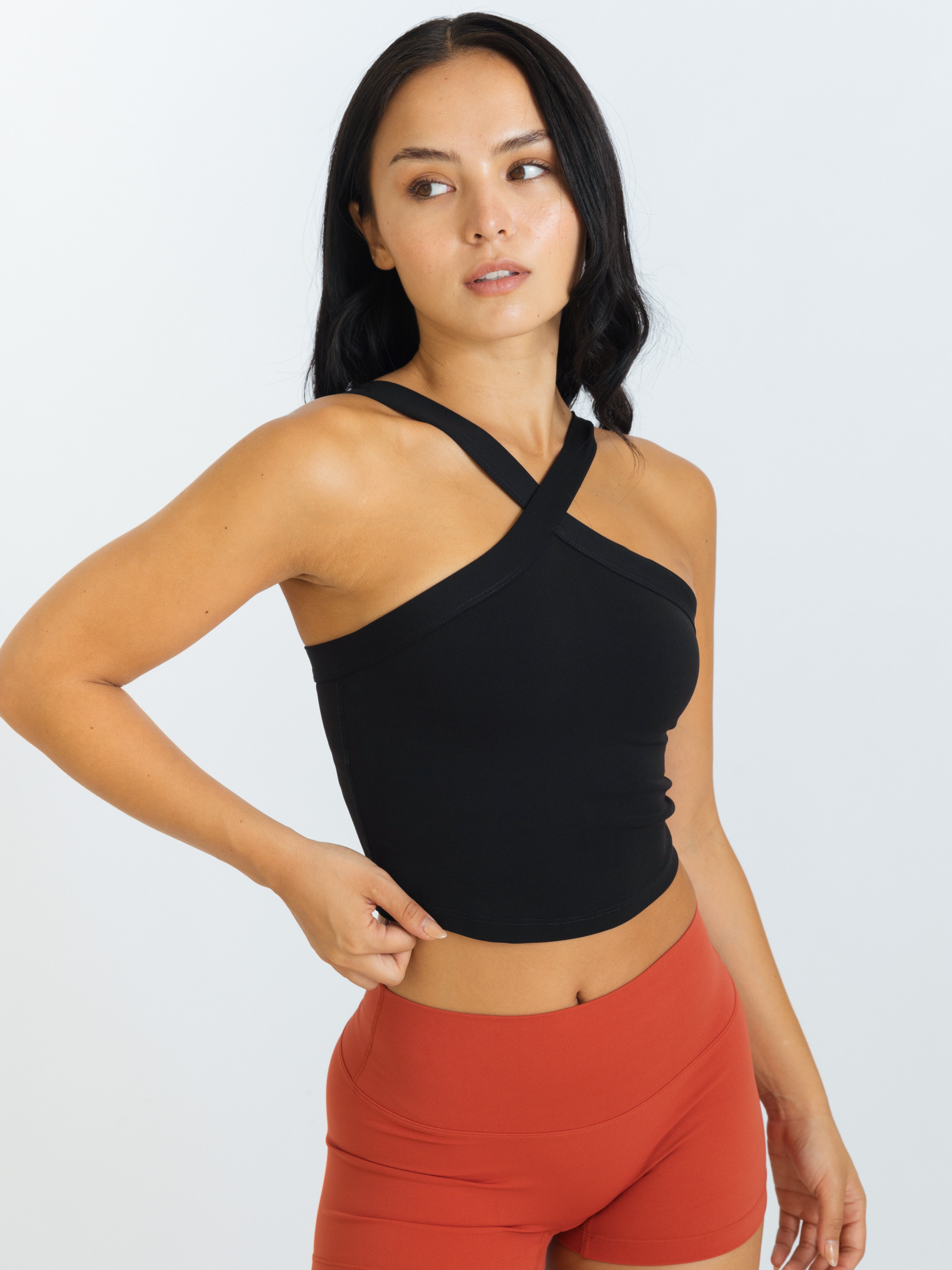Muse Halter Bra - Onyx