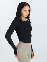 Load image into Gallery viewer, All Day Contour Long Sleeve - Onyx
