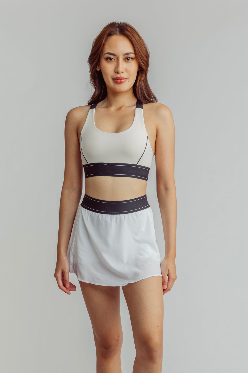 Aces Contrast Bra - Oat