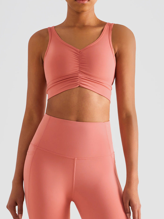 Effortless Cinch Bra - Salmon