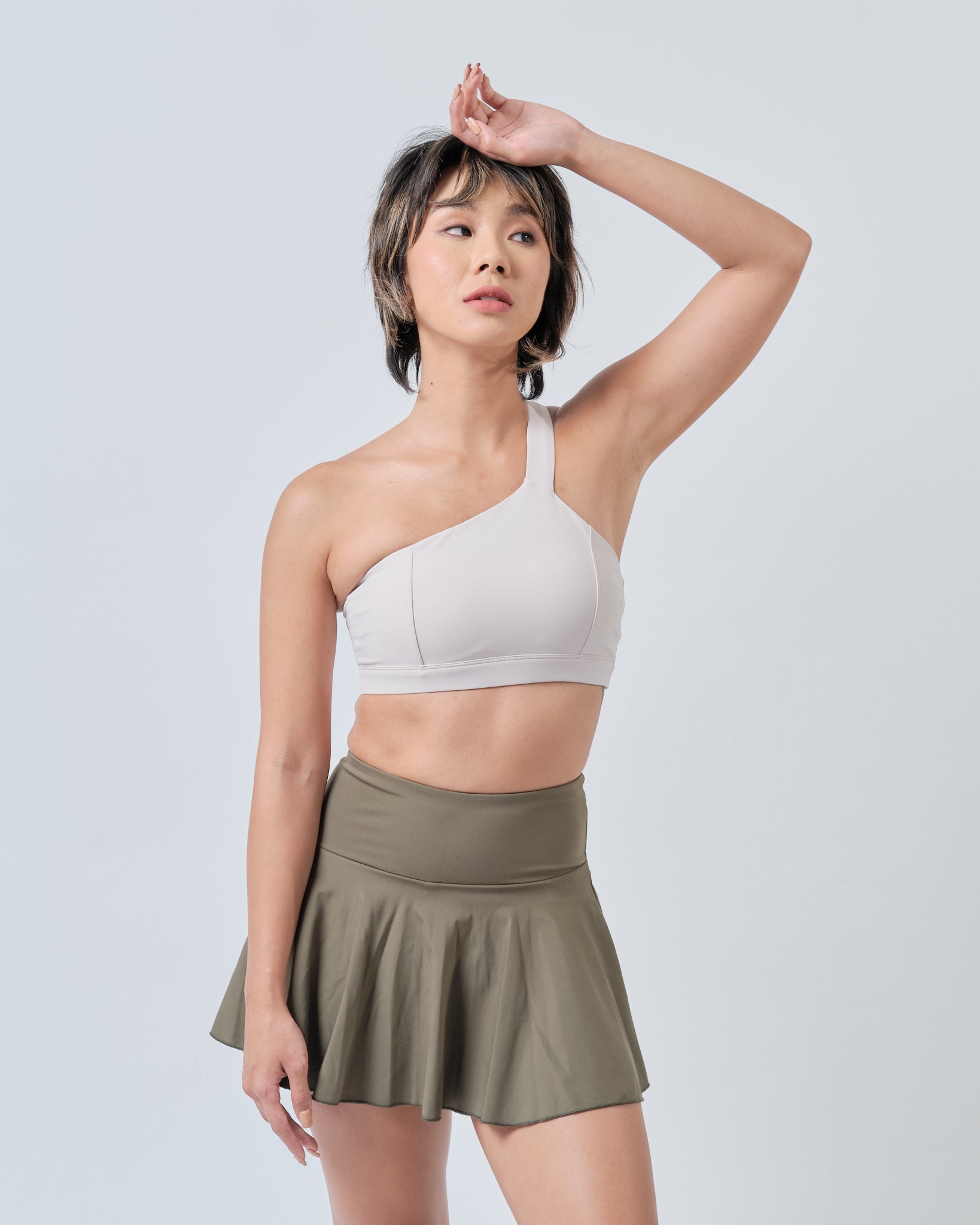 Allure Cross Bra - Oat