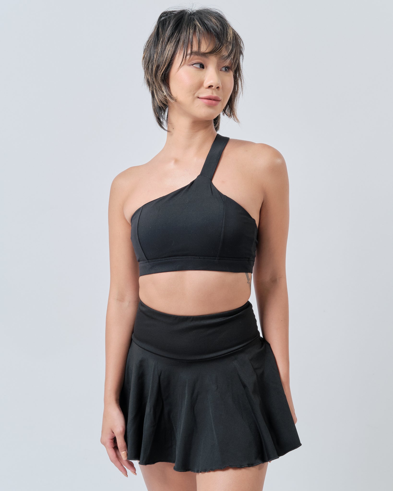 Allure Cross Bra - Onyx