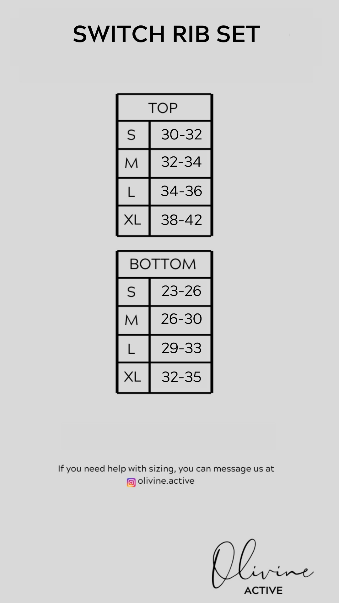 Switch Rib Set - Ivory