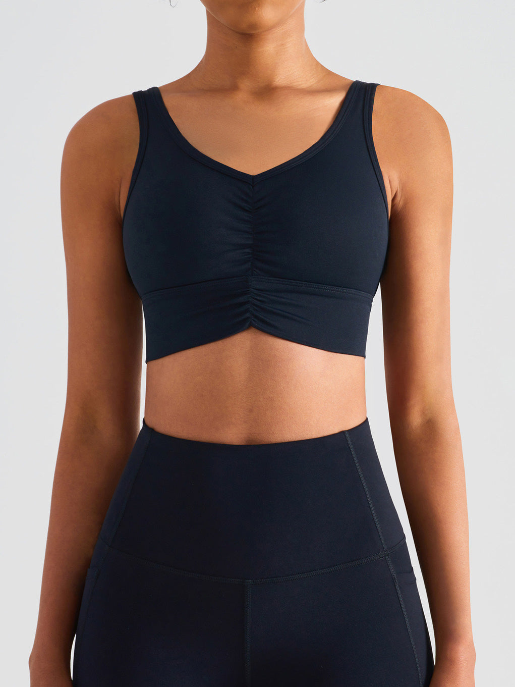 Effortless Cinch Bra - Onyx